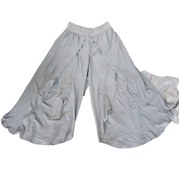 Halara Breezeful High Waisted Pocket Palazzo Split Wide Leg Pants Size XL - Picture 3 of 5